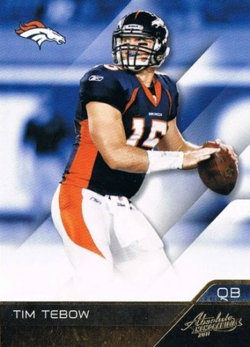 2011 Playoff Absolute Tim Tebow Base Card