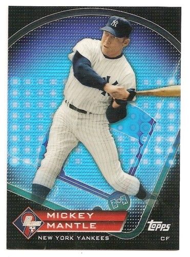 2011 Topps Prime 9 Mickey Mantle Card