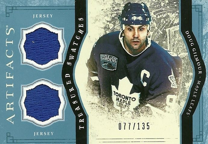 2011-12 UD Artifacts Treasured Swatches Doug Gilmour