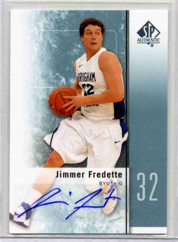 2011-12 Sp Authentic Jimmer Fredette RC Autograph