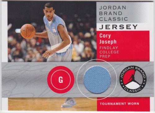 2011-12 Sp Authentic Cory Joseph Jordan Brand Classic Jersey