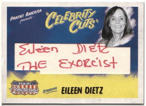 2011 Panini Americana Eileen Dietz Celebrity Cuts