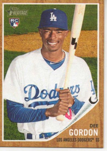 2011 Topps Heritage Dee Gordon Rookie National Convention