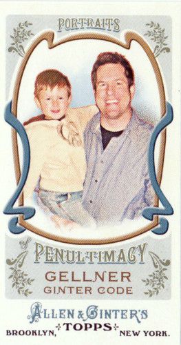 2011 Allen and Ginter Mike Gellner Mini