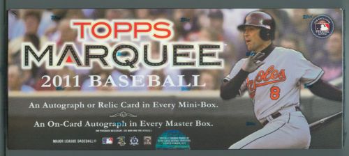 2011 Topps Marquee Hobby Box 