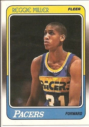 1988-89 Fleer Reggie Miller Rookie RC Card