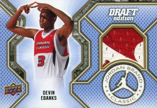 2010-11 Devin Ebanks Jordan Classic Jersey Card