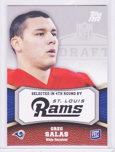 2011 Prestige Greg Salas Rookie RC