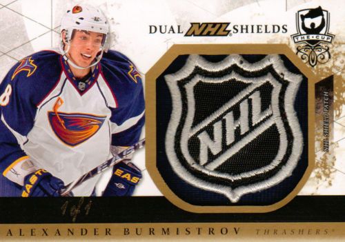 10-11 The Cup Dual NHL Shields Alexander Burmistrov