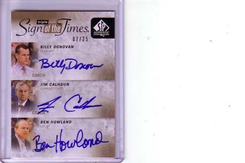 2011-12 Sp Authentic Sign of the Times Triple Autograph