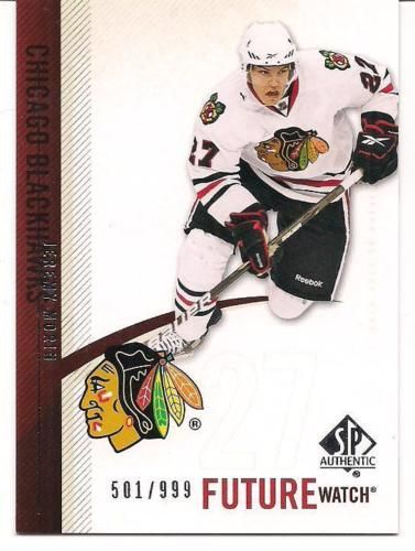 2010-11 Sp Authentic Future Watch Jeremy Morin Rookie RC