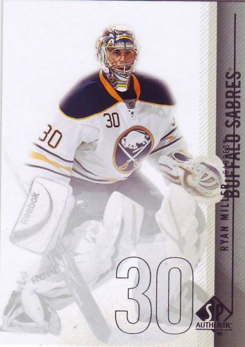 2010-11 Sp Authentic Ryan Miller #13 Base Card