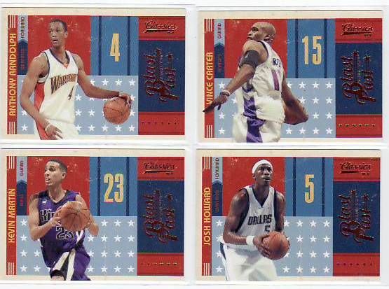2010-11 Panini Classics Basketball Blast From The Past Insert Cards