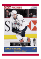 2010-11 Score Rookies and Traded Linus Omark
