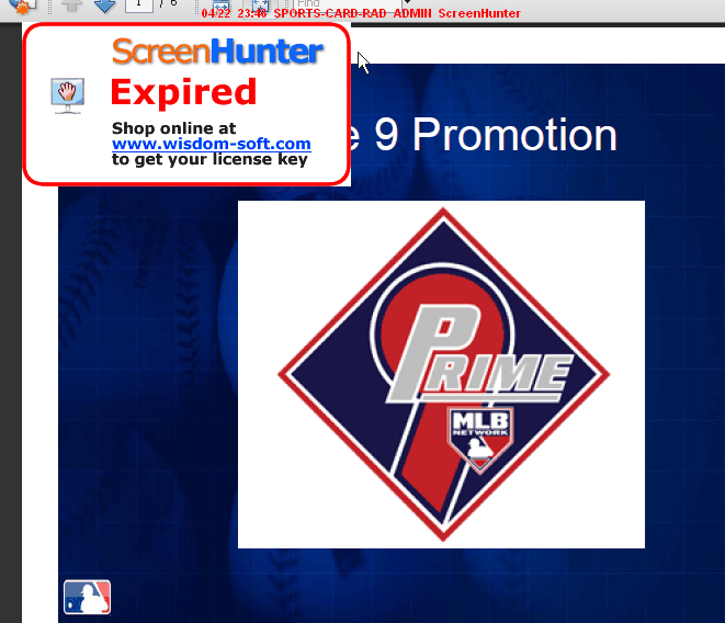 2011 Topps Prime 9 Baseball Card Promotion 