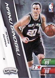 2010-11 Adrenalyn Manu Ginobili 