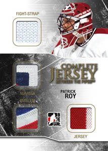 2010/11 ITG Between The Pipes Complete Jersey Card CJ-06 Patrick Roy