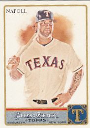2011 Topps Allen and Ginter Mike Napoli 