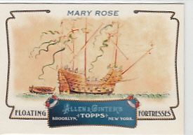 2011 Topps Allen & Ginter Mary Rose