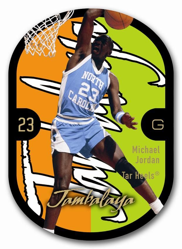 2011-12 Fleer Retro Jambalaya Michael Jordan Card