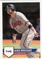 2011 Topps MLB Sticker Alex Gonzalez