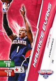 2010-11 Adrenalyn NBA 2 Maurice Evans Free Code