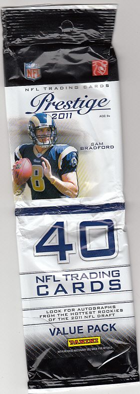 2011 Panini Prestige Football Value Pack 