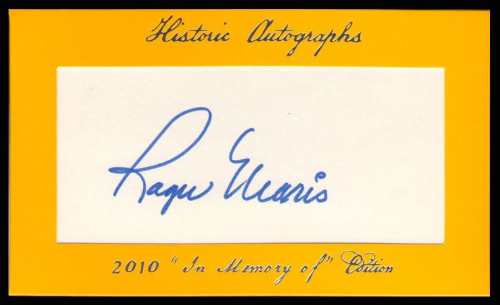 2011 Historic Autographs Roger Maris Cut Signature