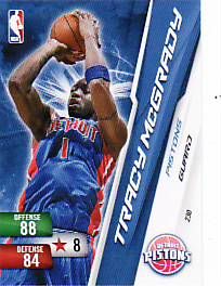 Tracy McGrady Adrenalyn Card