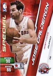 Jose Calderon Adrenalyn Series 2 Special Card