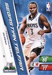 2010-11 NBA Adrenalyn Series 2 Sebastian Telfair