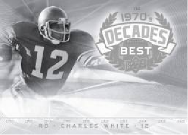 2011 UD Legends Decades Best Charles White