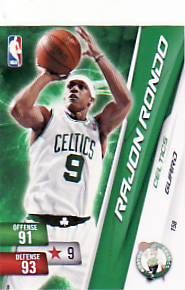 2010-11 Adrenalyn Rajon Rondo Free Code