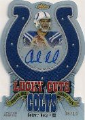 2012 Topps Finest Andrew Luck Lucky Cuts Autograph #/10