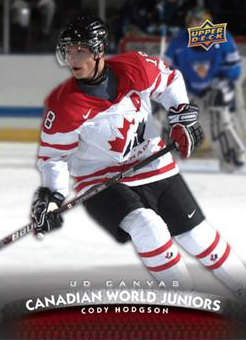 2011-12 Upper Deck Series 2 Canadian World Juniors Cody Hodson Card
