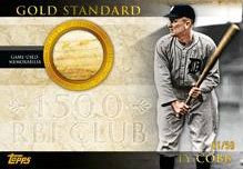 2012 Topps Series 2 Ty Cobb Gold Standard Relic