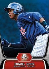 2012 Bowman Platinum Miguel Sano Base Card