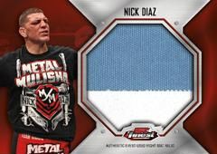 2012 Topps Finest UFC Nick Diaz Fight Mat Patch