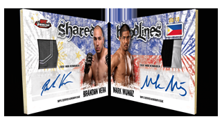 2012 Topps Finest UFC Dual Bloodlines