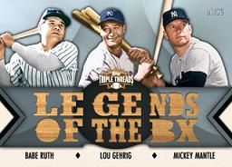 2012 Topps Triple Threads Legends of the Box