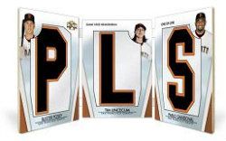 2012 Topps Triple Threads San Francisco Giants Book Card