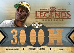2012 Topps Triple Threads Roberto Clemente Relic