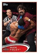 2012 Topps WWE Mick Foley Base Card