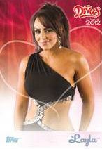 2012 Topps WWE Diva Layla