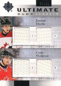 Eberle - Hodgson Dual Jersey Card 11/12 Ultimate Collection