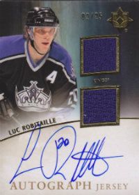 11/12 Ultimate Collection Autograph Jersey UJ-LR Luc Robitaille