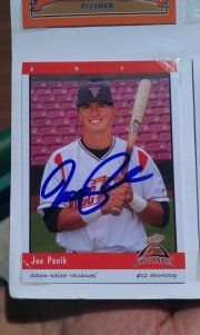 Joe Panik Autograph Card