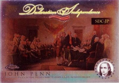 2006 Topps Chrome Declaration of Independence John Penn