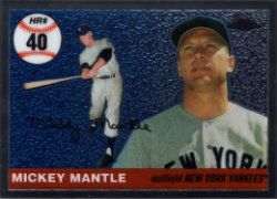 2006 Topps Chrome Mickey Mantle Home Run History 40