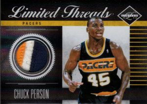 2011-12 Panini Limited Threads Chuck Person Prime Jersey Card #/25